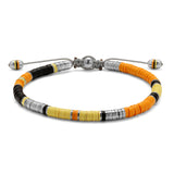 Palli | Orange Pattern | Sterling Silver