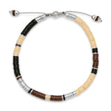Palli | Off White Pattern | Sterling Silver