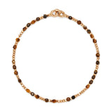 Percep Bracelet | Tiger Eye | Yellow Gold