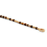 Percep Bracelet | Tiger Eye | Yellow Gold