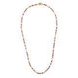 Percep Two Wrap Bracelet | Ruby | Yellow Gold