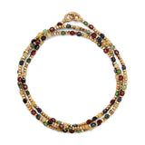 Percep Necklace/Bracelet | Mix Stones | Yellow Gold