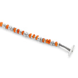 Pilla Bracelet | Carnelian | Sterling Silver