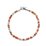 Pilla Bracelet | Carnelian | Sterling Silver