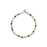 Pilla Bracelet | Green Jade | Sterling Silver