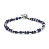 Pilla Bracelet | Lapis | Sterling Silver
