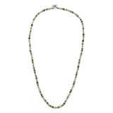 Pilla Necklace | Green Jade | Sterling Silver