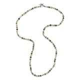 Pilla Necklace | Green Jade | Sterling Silver