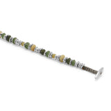 Pilla Necklace | Green Jade | Sterling Silver