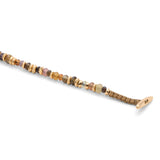 Pilla Necklace | Mixed Color Sapphire | Yellow Gold