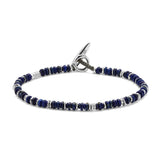 Pillon Bracelet | Lapis | Sterling Silver