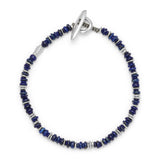 Pillon Bracelet | Lapis | Sterling Silver
