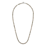 Pillon Necklace/Bracelet | Three Wrap | Labradorite | Sterling Silver