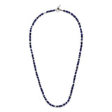 Pillon Necklace/Bracelet | Three Wrap | Lapis | Sterling Silver