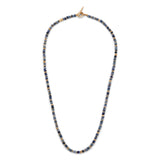 Pillon Necklace/Bracelet | Three Wrap | Sapphire | Yellow Gold