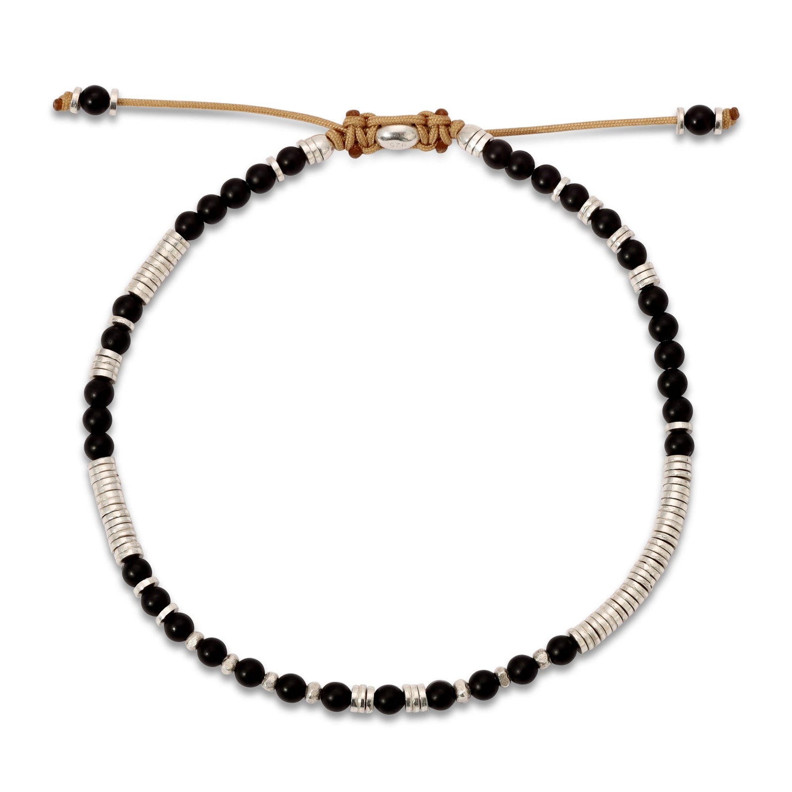 Precis Bracelet | Black Onyx | Sterling Silver