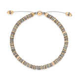 Rical Bracelet | Pave Detail | Labradorite | Yellow Gold