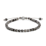 Sapet Bracelet | Grey Map Jasper | Sterling Silver