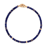 Shine Bracelet | 3.5MM | Lapis | Yellow Gold | Diamond Detail