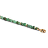 Shine Necklace/Bracelet | 3.5MM | Emerald | Yellow Gold | Diamond Detail