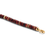 Shine Bracelet | 4MM | Ruby | Yellow Gold | Diamond Detail