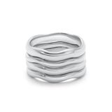 Swal Ring Set | Sterling Silver