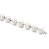 Takka Bracelet | 8mm | White Pearl | Sterling Silver