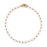 Tilya Bracelet | White Pearl | Yellow Gold