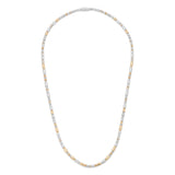 Totam Necklace | Pave Edge | Mixed Metal