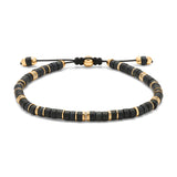 Tucson Bracelet | Blue Tiger Eye | Pave Detail | Yellow Gold
