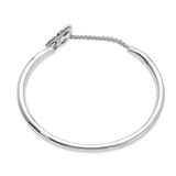 Tunal Round Cuff | Mint Green Pattern | Sterling Silver