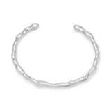 Warp Cuff | Small Scale | Sterling Silver