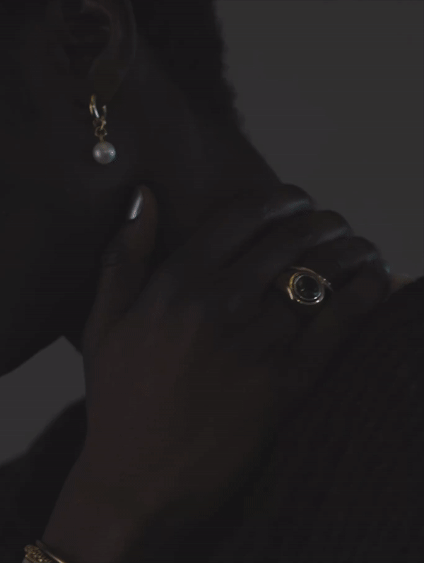Tisha Single Earring | Pearl | Sterling Silver