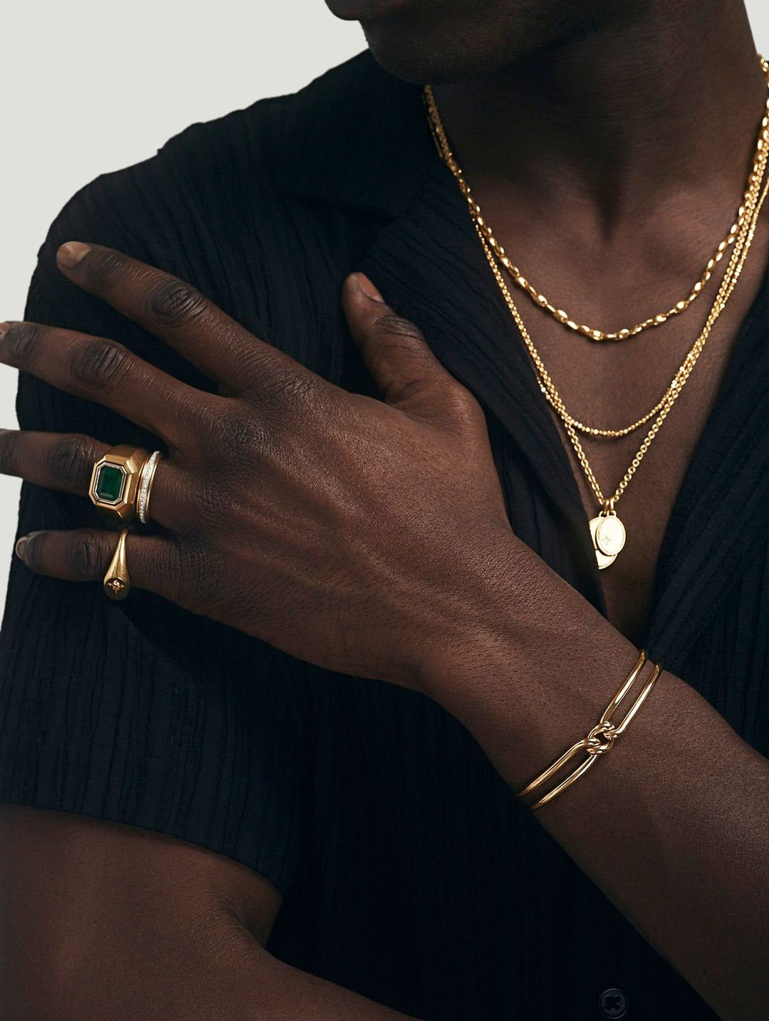 Unity Curb Bracelet | 3mm I Yellow Gold – MAOR