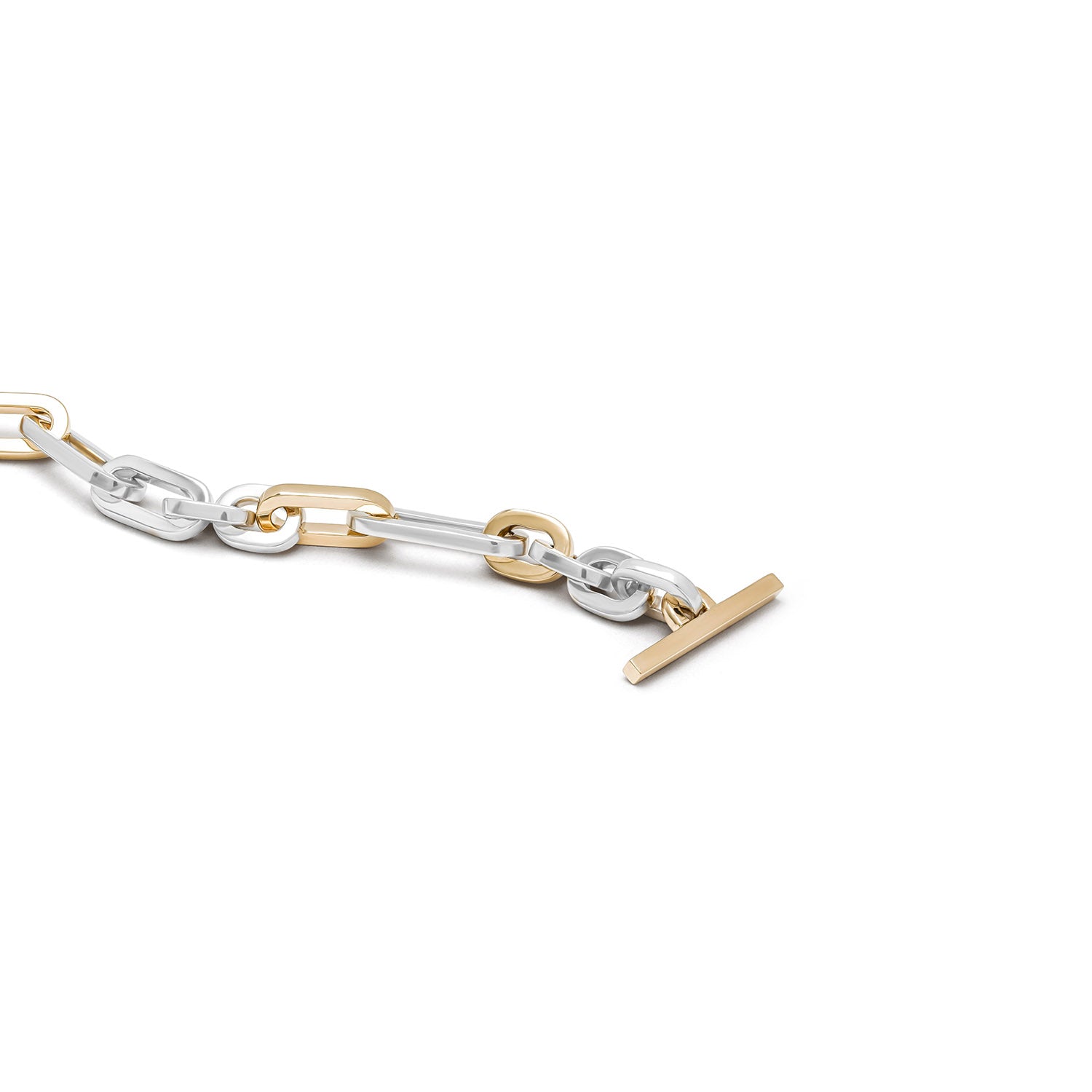 M. Cohen 18kt Gold Chain-link Bracelet in Metallic for Men