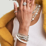 Reidak Bracelet | White Pearl | Sterling Silver