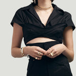 Maor Omni necklace pave white diamond