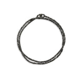 Noix Necklace/Bracelet | Two Wrap | Black Gold