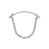 ID Bar Bracelet | 70mm Wide - 11mm Height | Sterling Silver