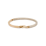 Aphelion Bracelet I 2/3 Pave I Yellow Gold