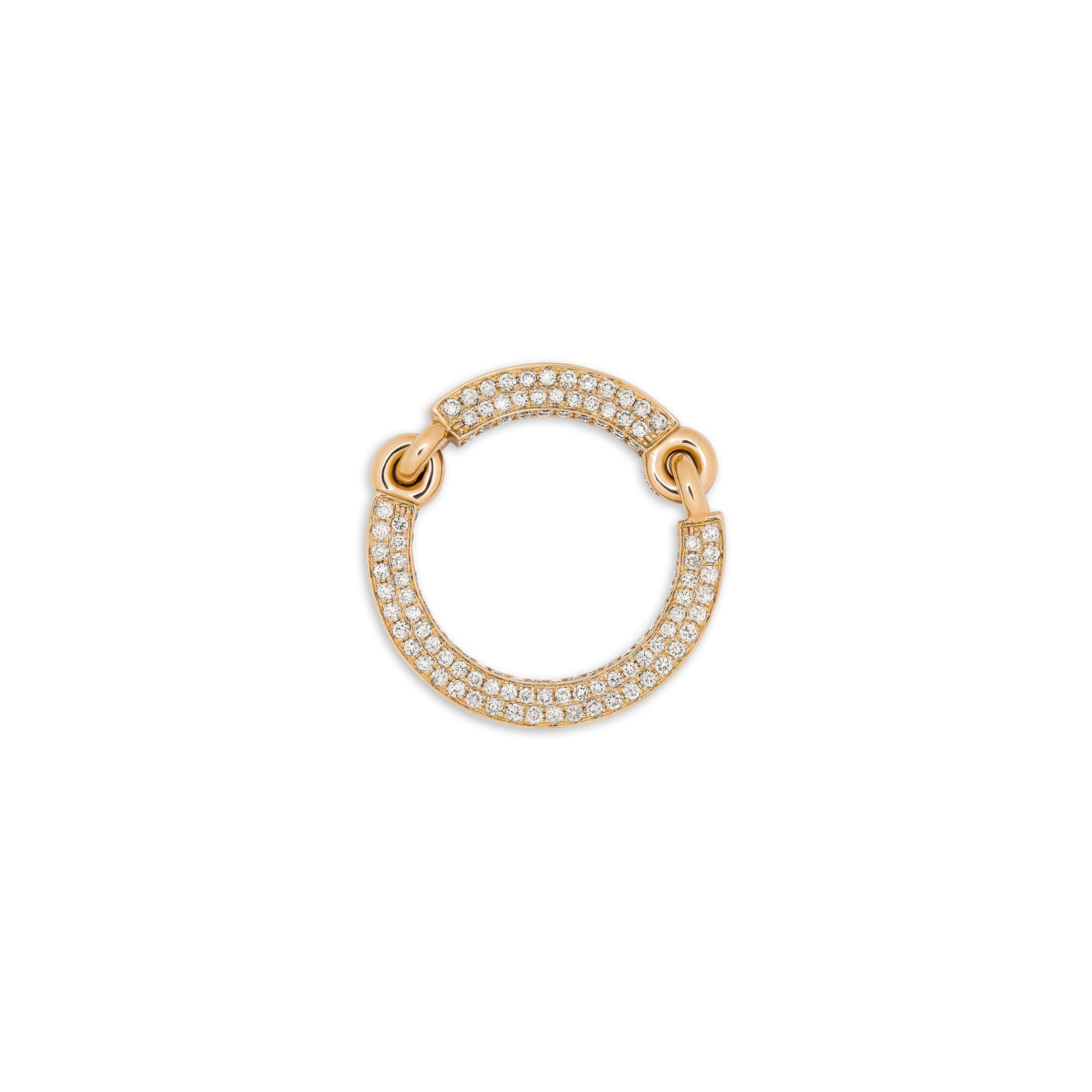 Aphelion Ring | Full Pave | Yellow Gold