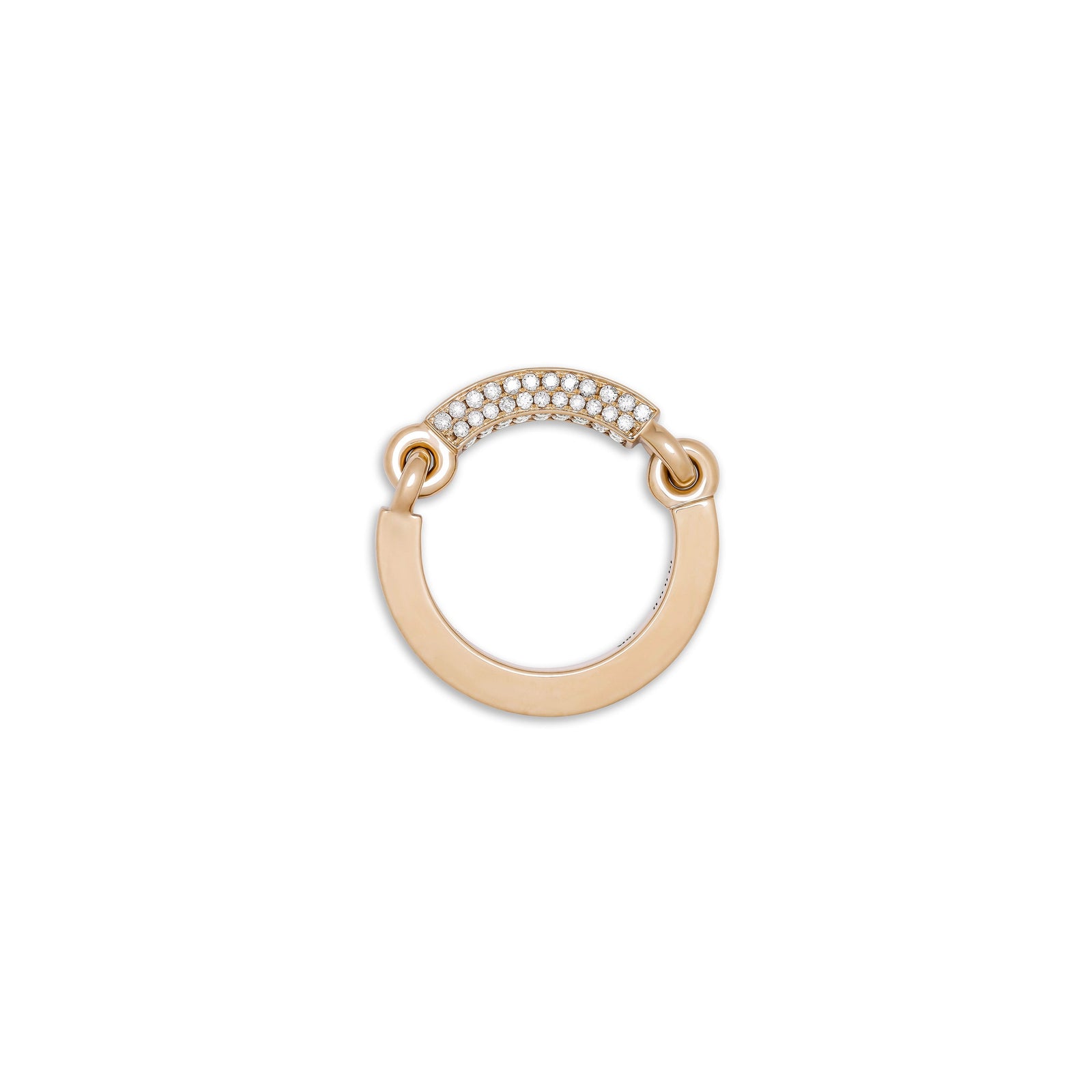 Aphelion Ring | 1/3 Pave | Yellow Gold