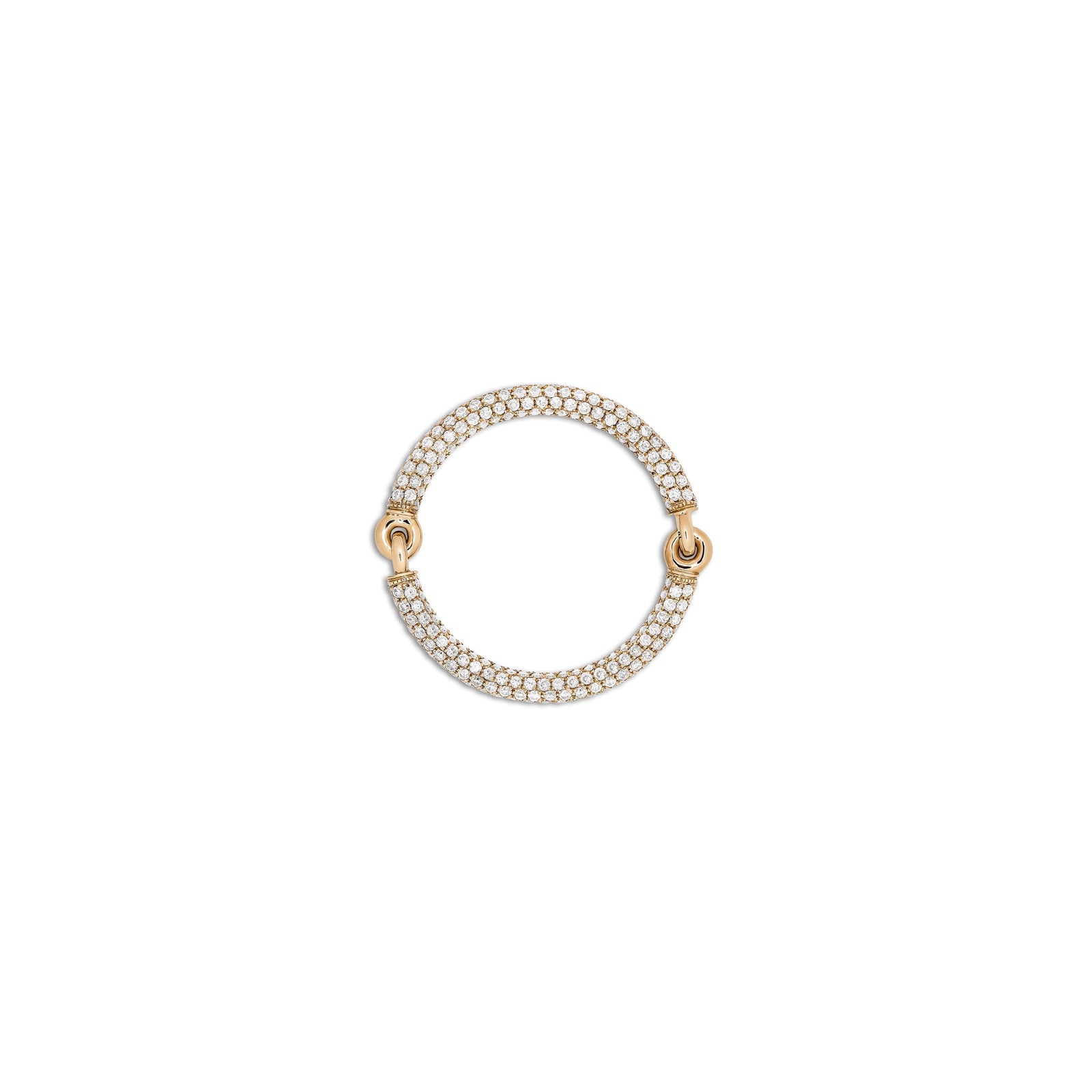 Aquila Ring | Full Pave | Yellow Gold