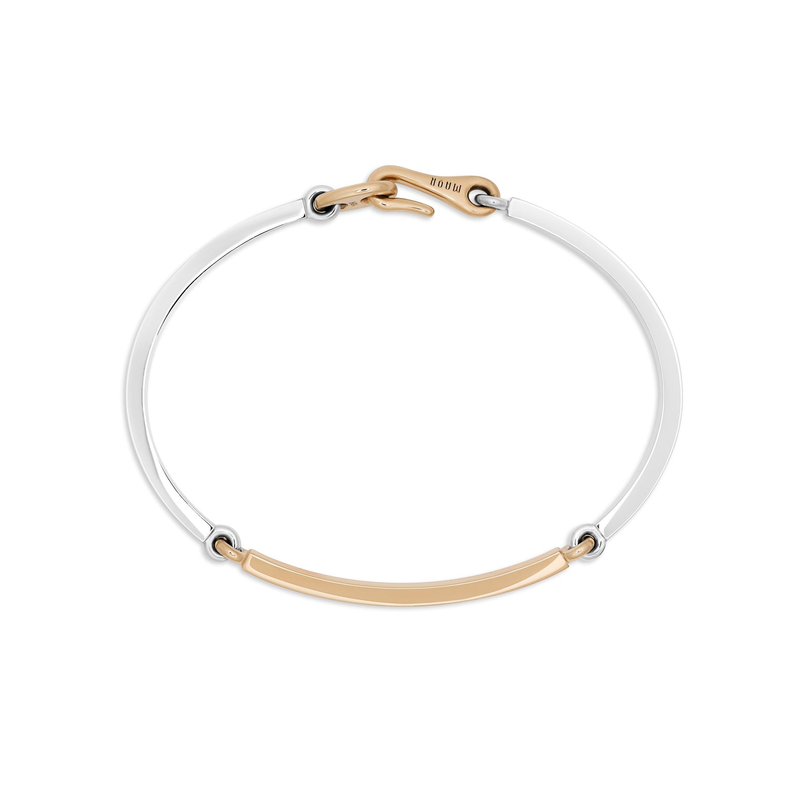 Caelum Bracelet I Two Tone White & Yellow Gold