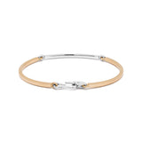 Caelum Bracelet I Two Tone White & Yellow Gold