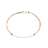 Caelum Bracelet I Two Tone White & Yellow Gold