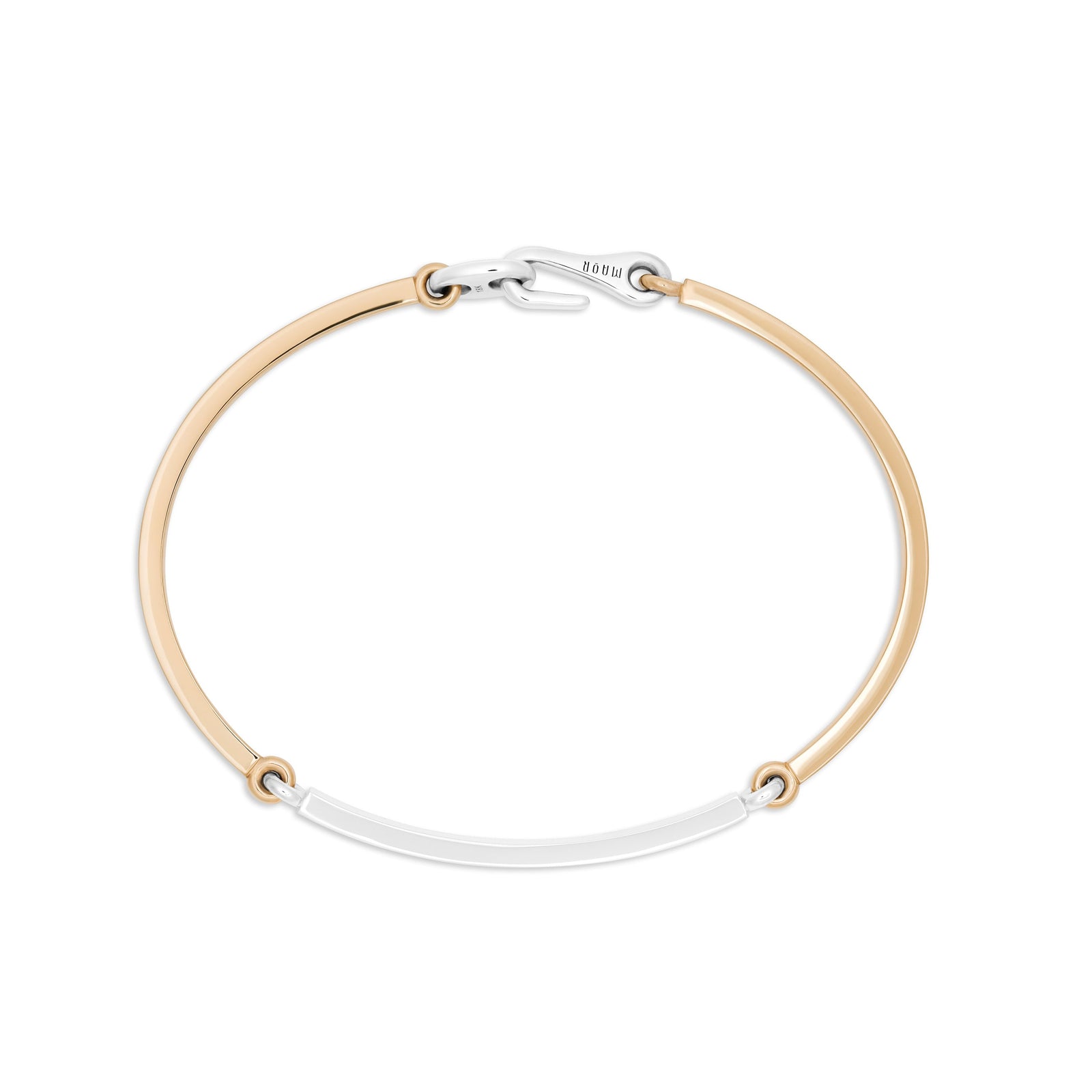 Caelum Bracelet I Two Tone Yellow & White Gold