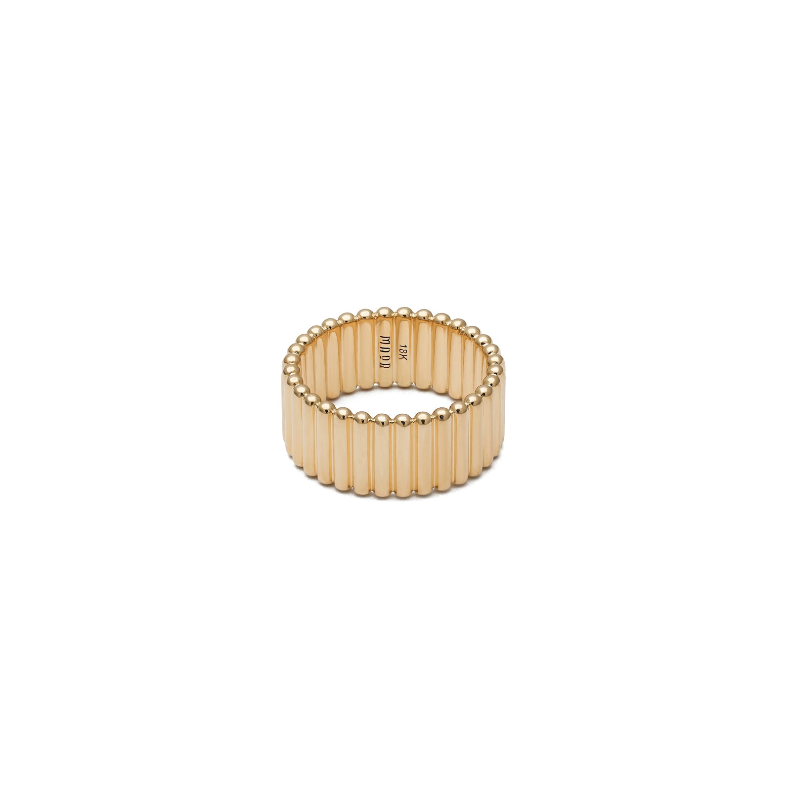 Capsule Ring | 9mm | Yellow Gold