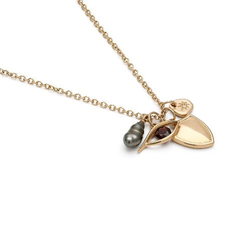 Charmit Necklace | Yellow Gold with Charms