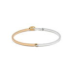 Solid Circinus Bangle Bracelet Rose Gold